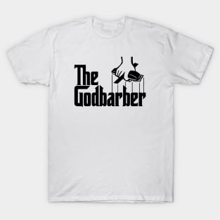 The Best Barber Deserved The Godbarber Tittle T-Shirt